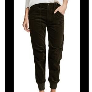 VINCE Size 4 Black Corduroy Pants